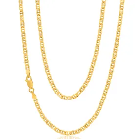 9ct Radiant Yellow Gold Anchor Chain