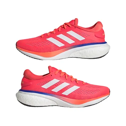 Adidas Supernova 2.0 HQ9937 men's running shoe solar red white blue