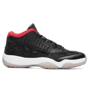 Air Jordan 11 Retro Low IE 'Bred' - Black/True Red/Multi