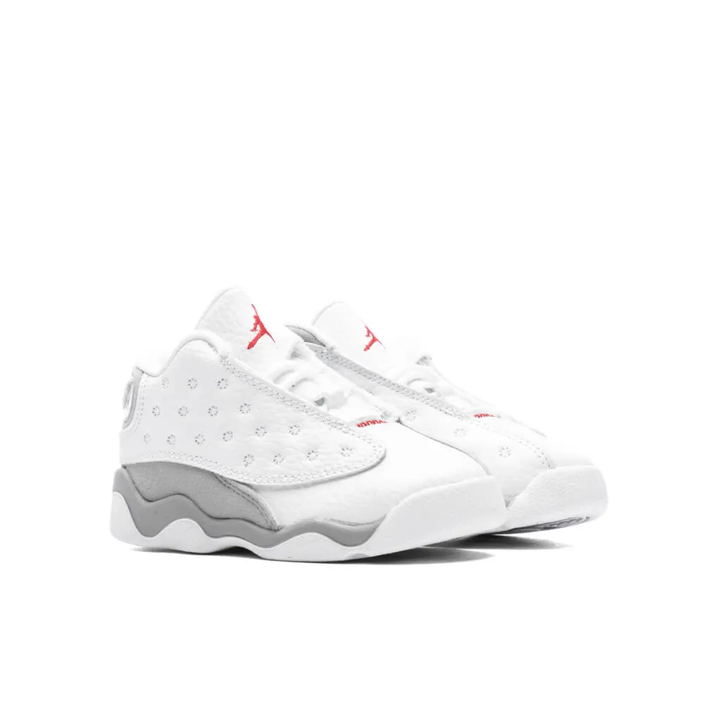 Air Jordan 13 Retro (TD) - White/True Red/Wolf Grey