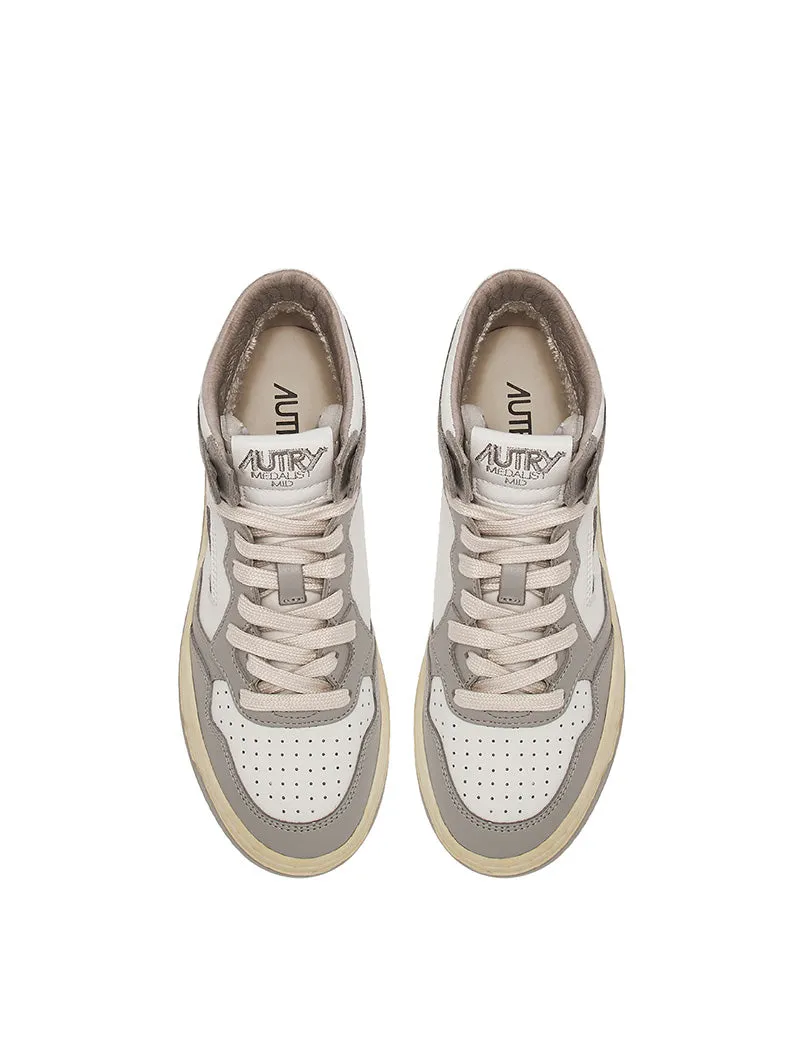 Autry Medalist Mid Trainers White / Vapour