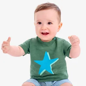 Baby star tee