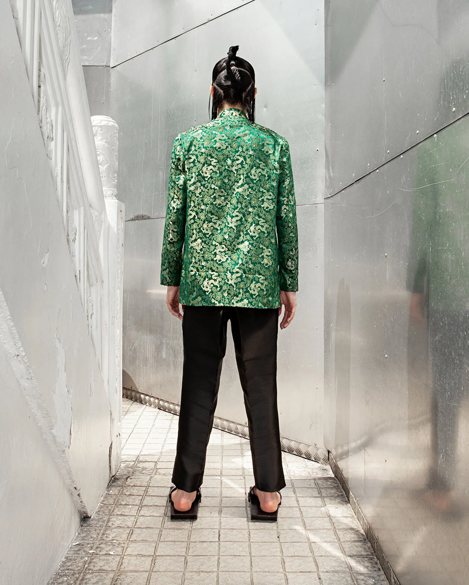 Baju Tang Atas (Emerald Tenun Naga)