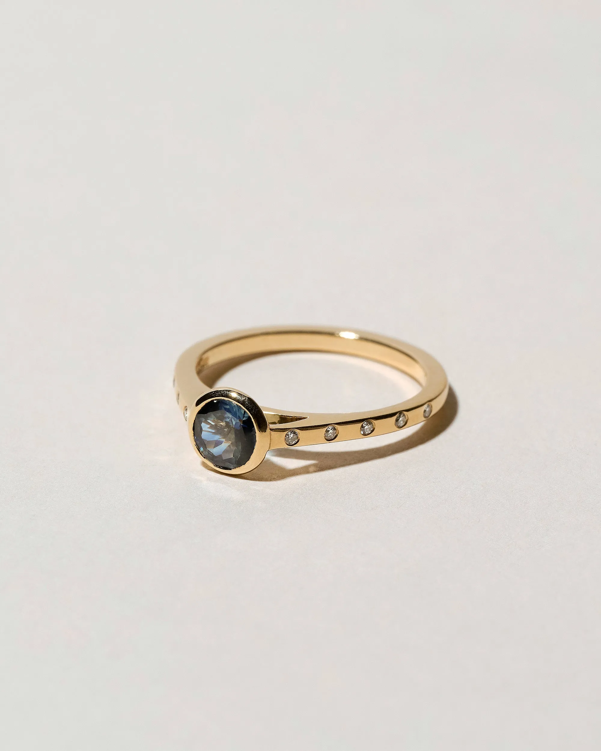 Calatrava Ring - Blue Sapphire