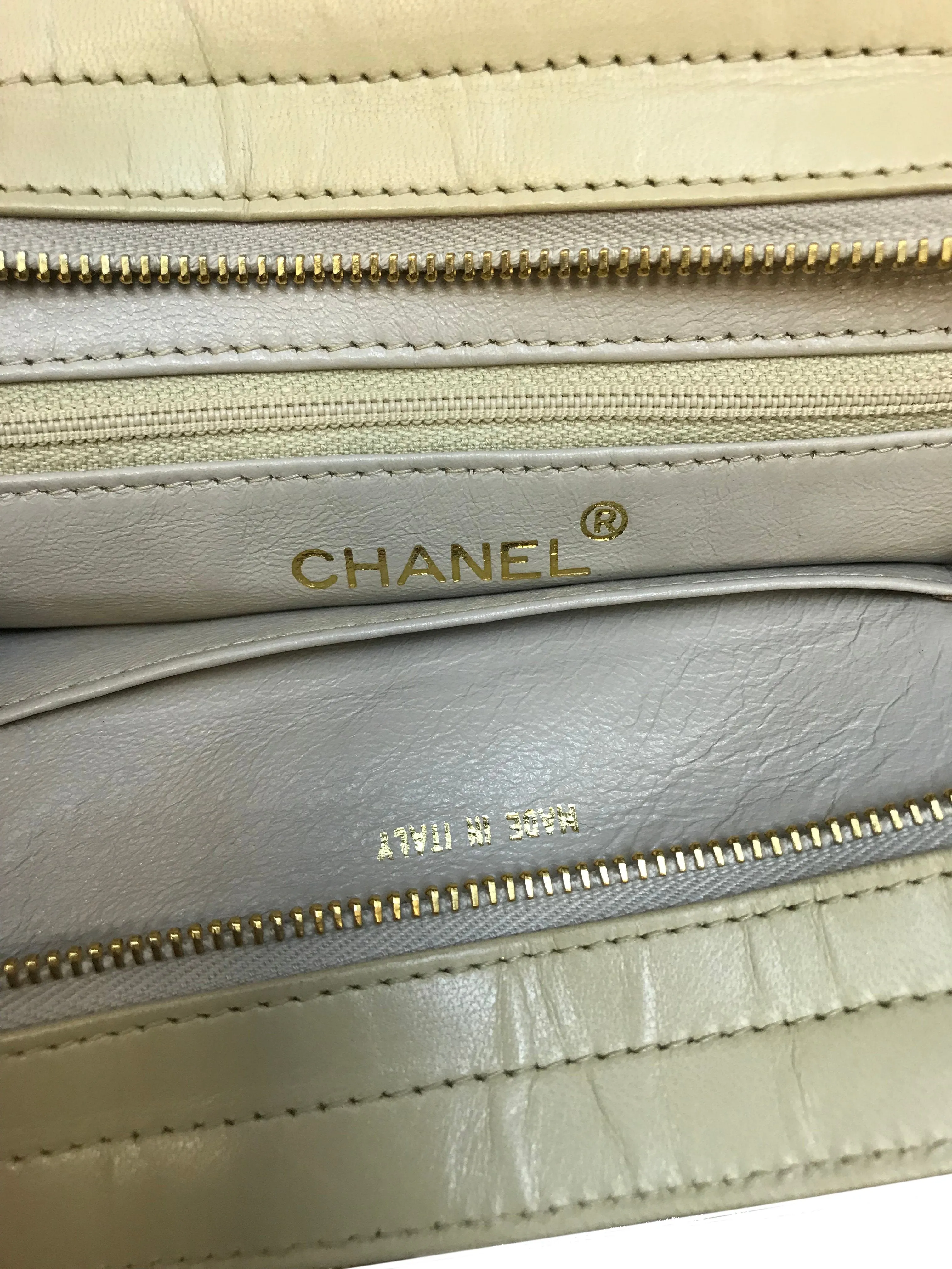 Chanel Vintage Lambskin Quilted Shoulder Bag