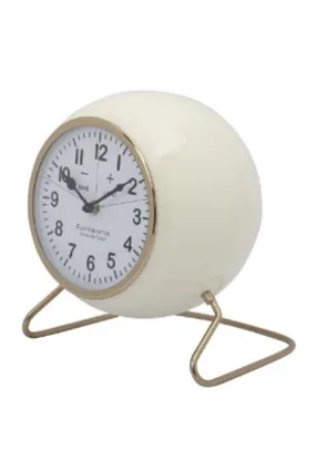 Danielashley Mantel Clock - Ivory