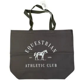 Dapplebay 'Equestrian Club' Tote in Charcoal