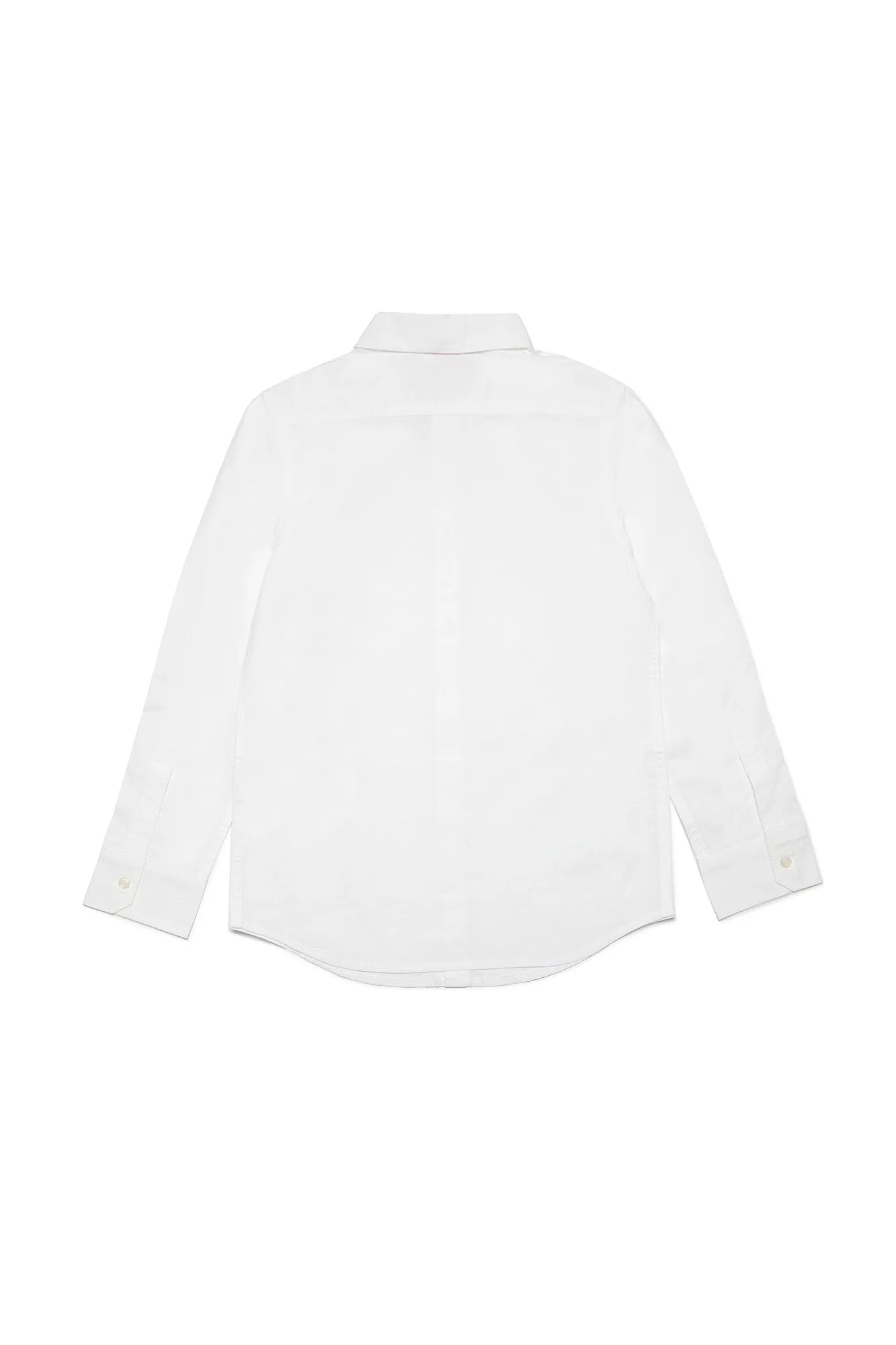 Diesel Boys Long Sleeve White Dress Shirt_ J01746