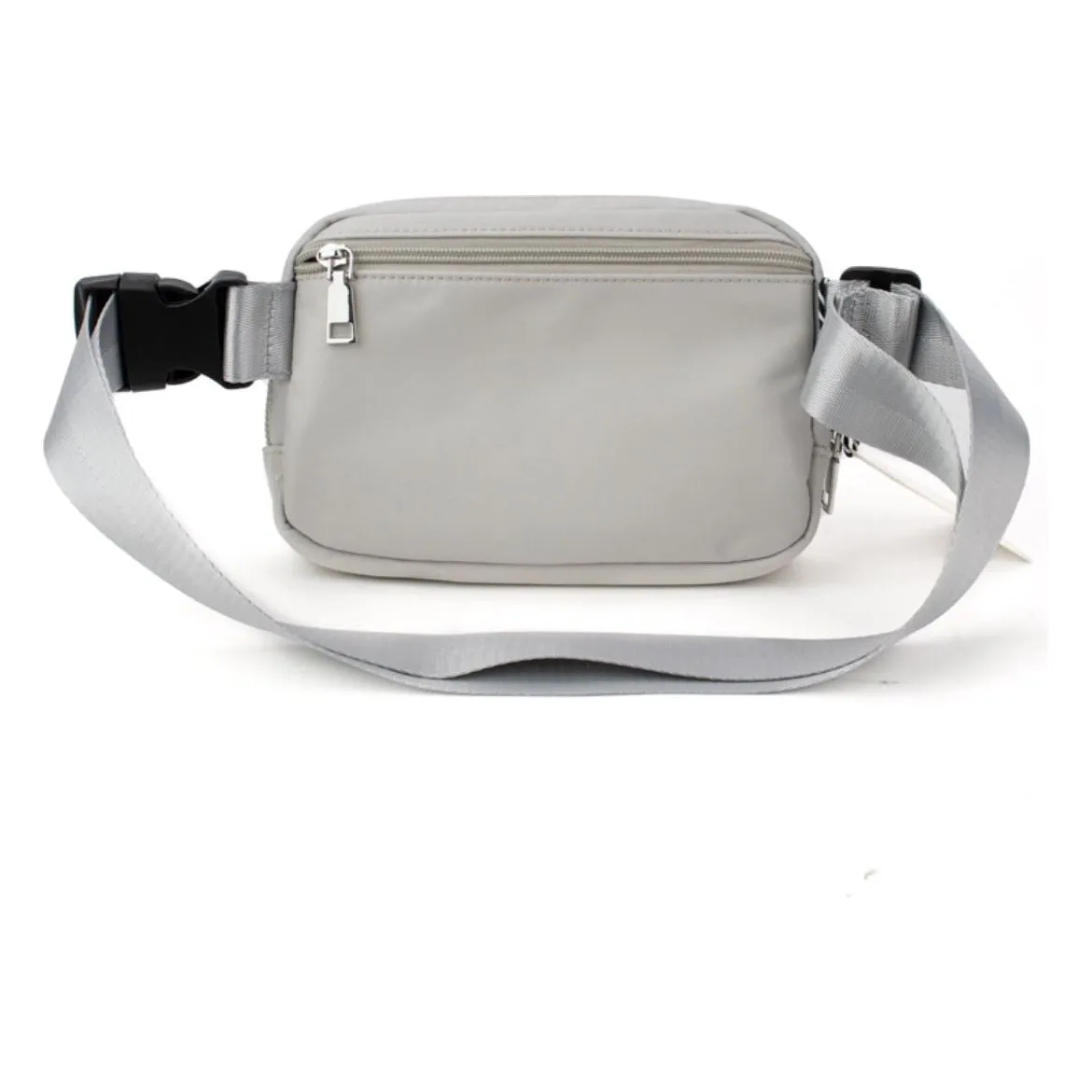 Dixie Nylon Belt/Crossbody Bag - Grey Mist