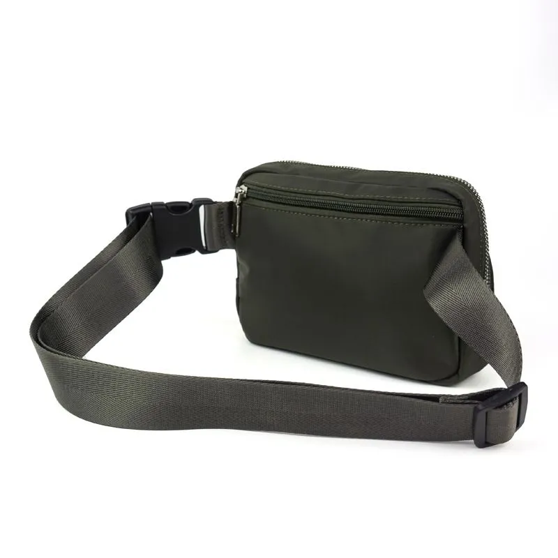 Dixie Nylon Belt/Crossbody Bag- Olive