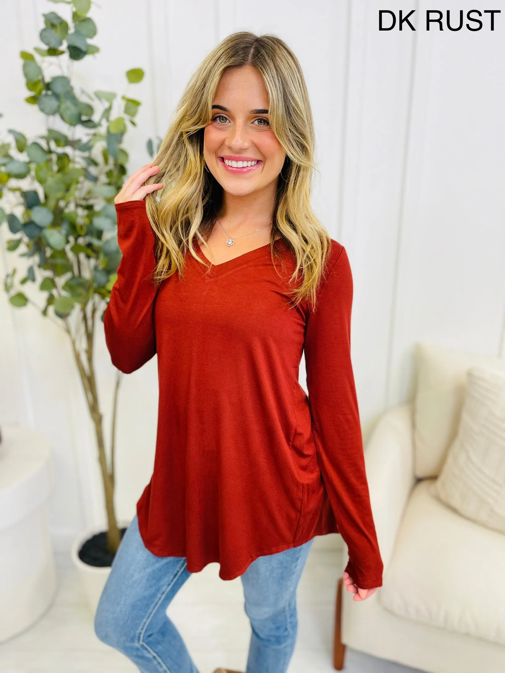 DOORBUSTER! REG/CURVY Without Fail Top- Multiple Colors!