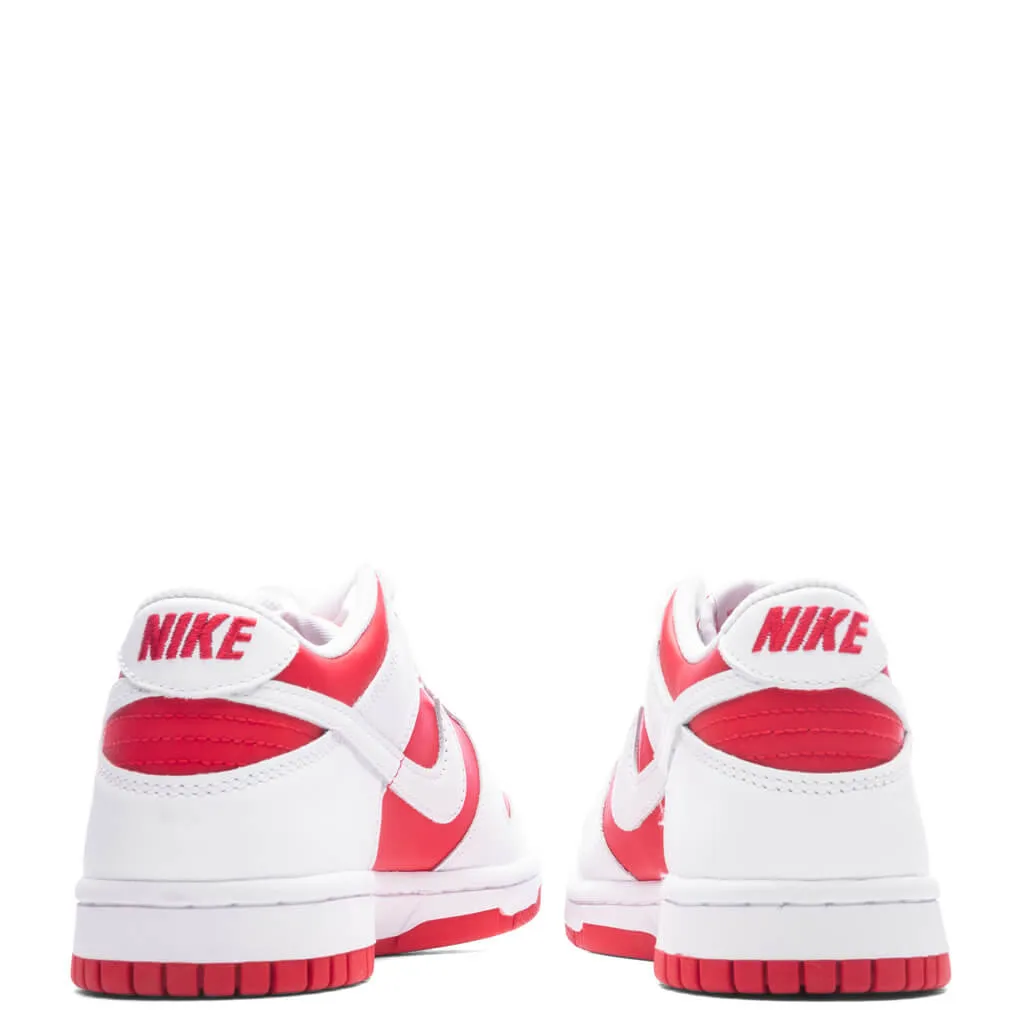 Dunk Low (GS) - University Red/White/Total Orange