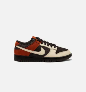 Dunk Low Red Panda Mens Lifestyle Shoe - Velvet Brown/Sanddrift/Rugged Orange