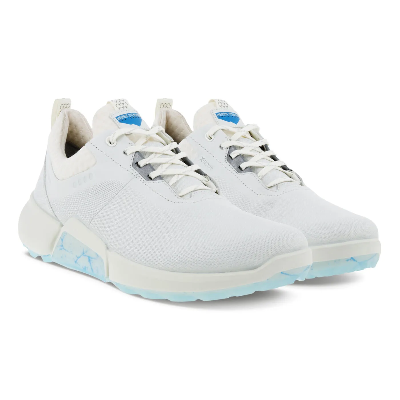 ECCO Men's BIOM H4 Golf Shoes White Henrik Stenson