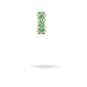 Emerald   Diamond Rounds Big Bead