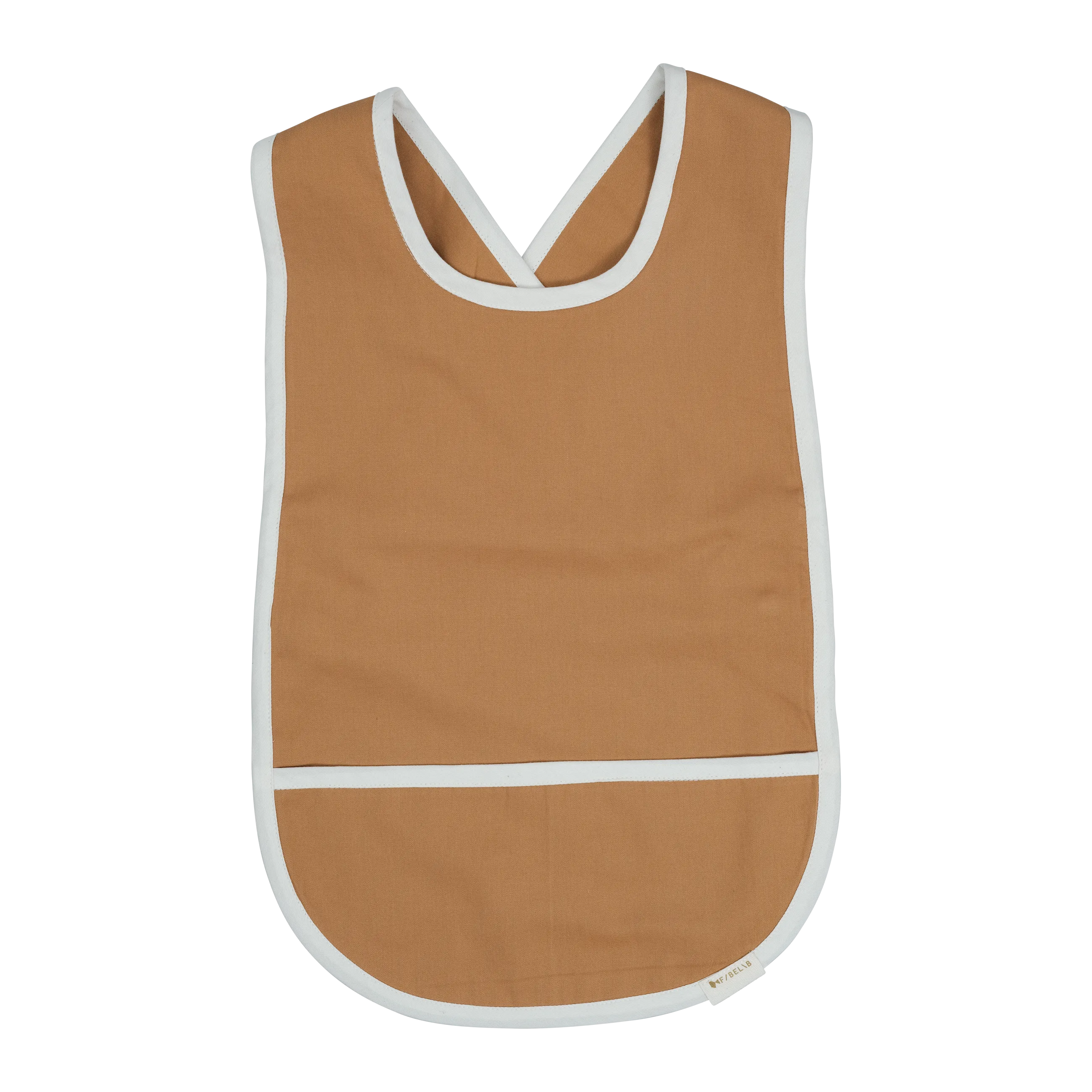 Fabelab Cross Back Bib - Ochre