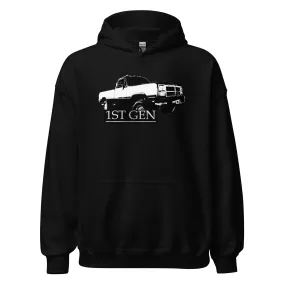 First Gen two-tone 4x4 Truck Hoodie Sweatshirt