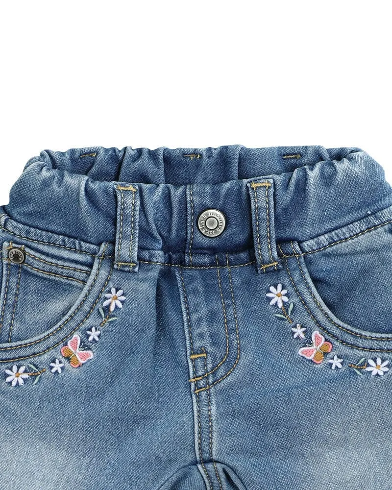 Fox & Finch - Baby Girls Pull On Jeans