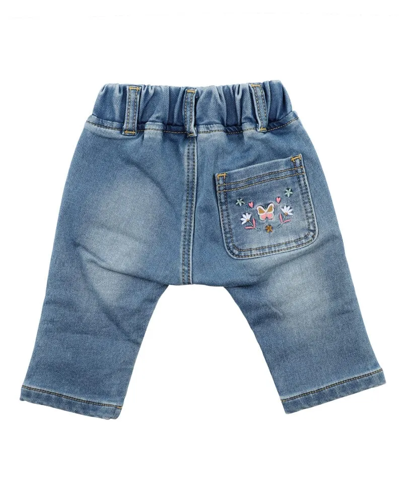 Fox & Finch - Baby Girls Pull On Jeans