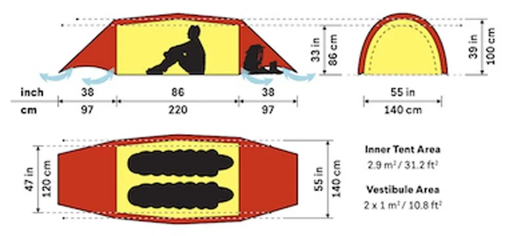 Hilleberg Helags 2 Hiking Tent