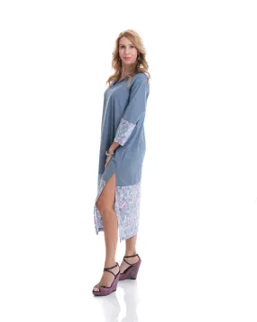 Hope Kaftan Dress (Chambray)