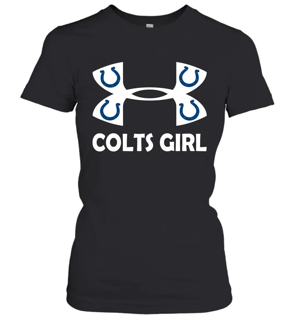 Indianapolis Colts Girl Under Armour Football Short Sleeve