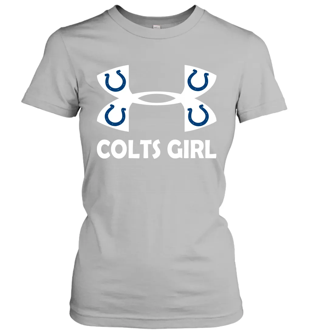 Indianapolis Colts Girl Under Armour Football Short Sleeve