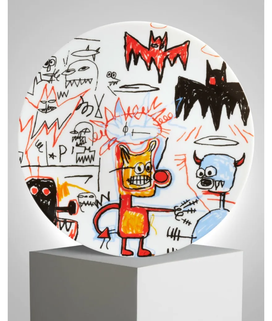 Jean-Michel Basquiat Plates, 10.5D