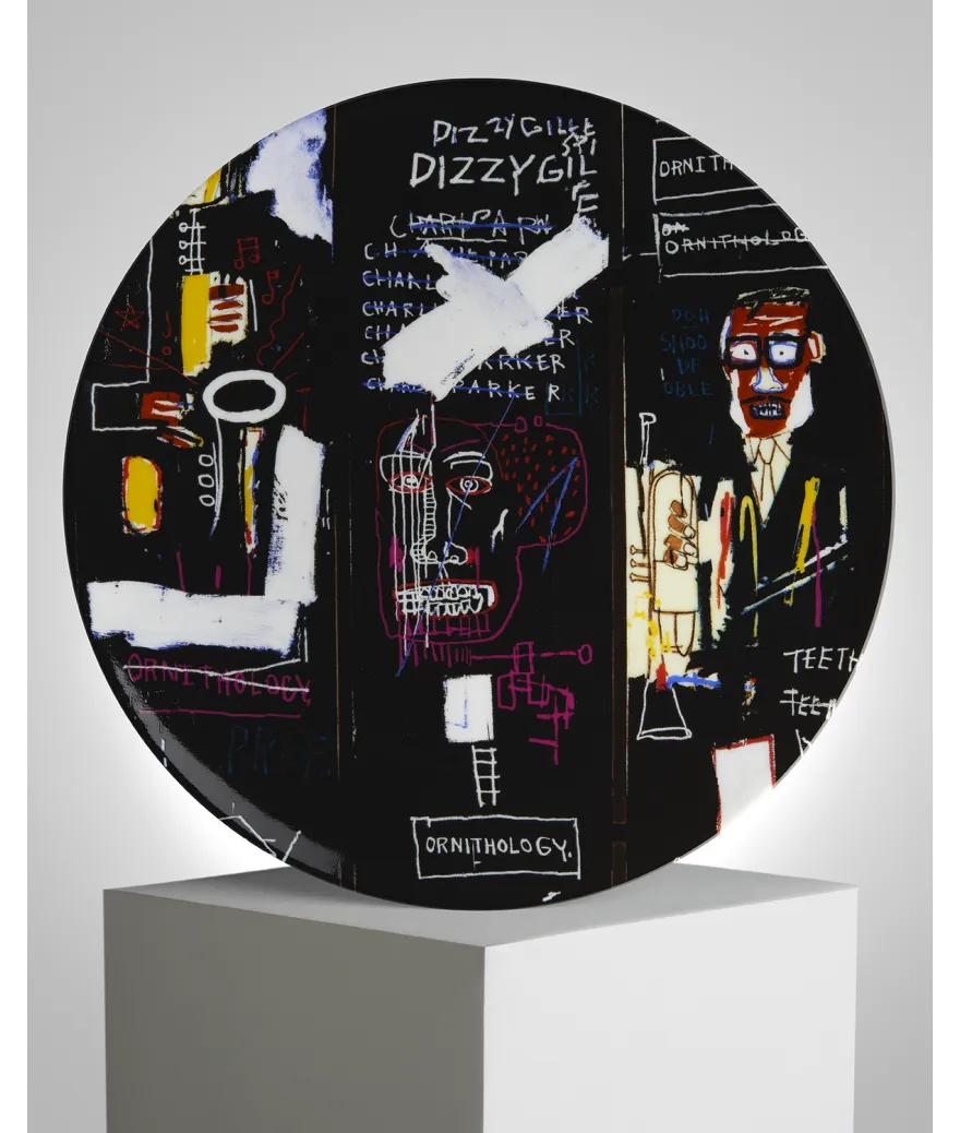 Jean-Michel Basquiat Plates, 10.5D