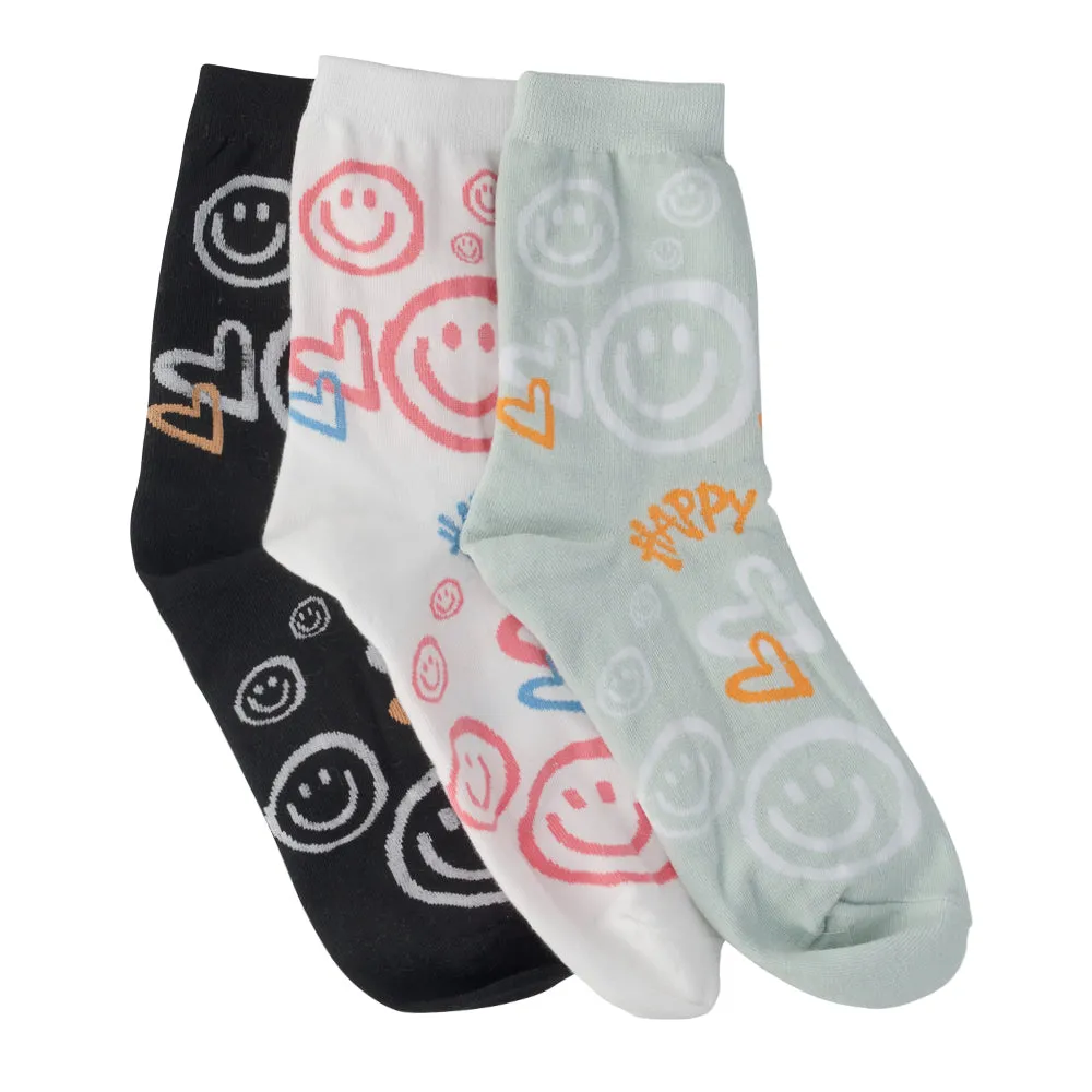 LIGHT SMILEY SOCKS