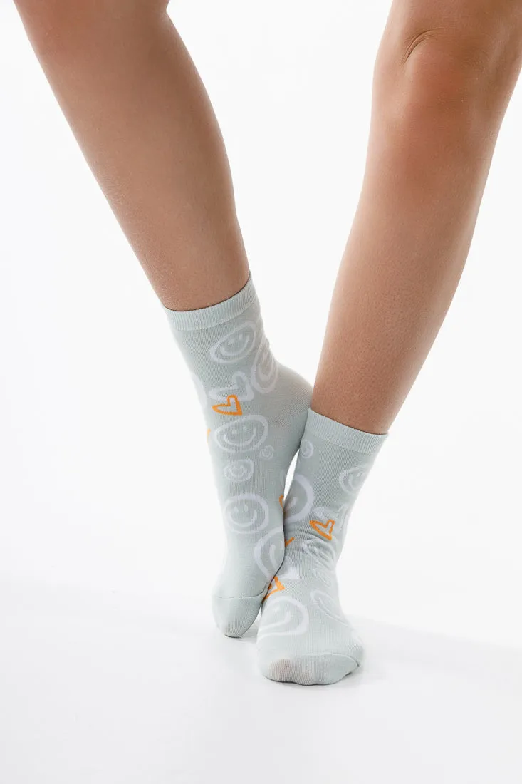 LIGHT SMILEY SOCKS