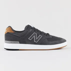 New Balance Numeric 574 Shoes - Charcoal