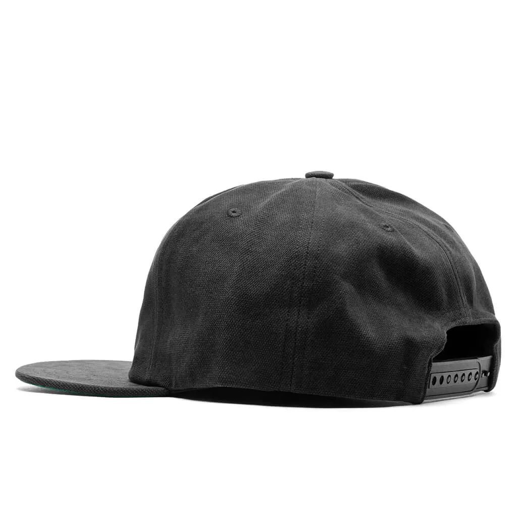 Off Road Washed Canvas Hat - Black