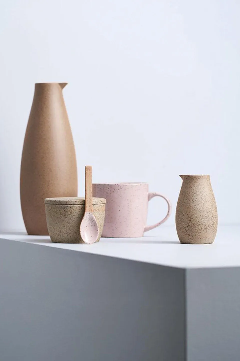 Pink Granite Ceramic Mug EOL