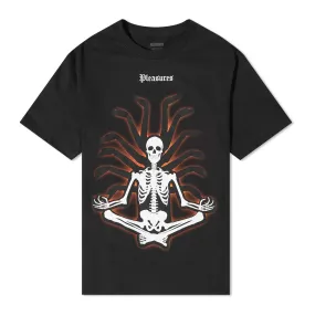 Pleasures Men's Meditation Tee Shirt Black