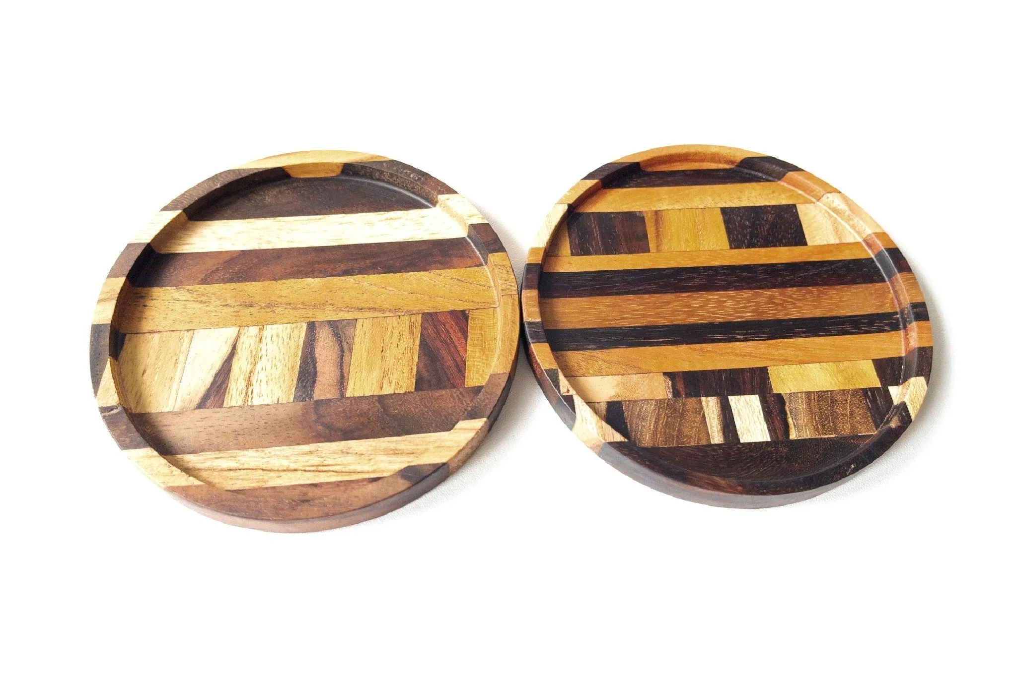 (Pre-Order) Reclaimed Wood Coasters, Set of 2