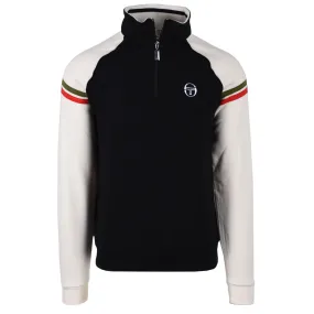 Sergio Tacchini New Ascot Half Zip Jumper - Black Gardenia