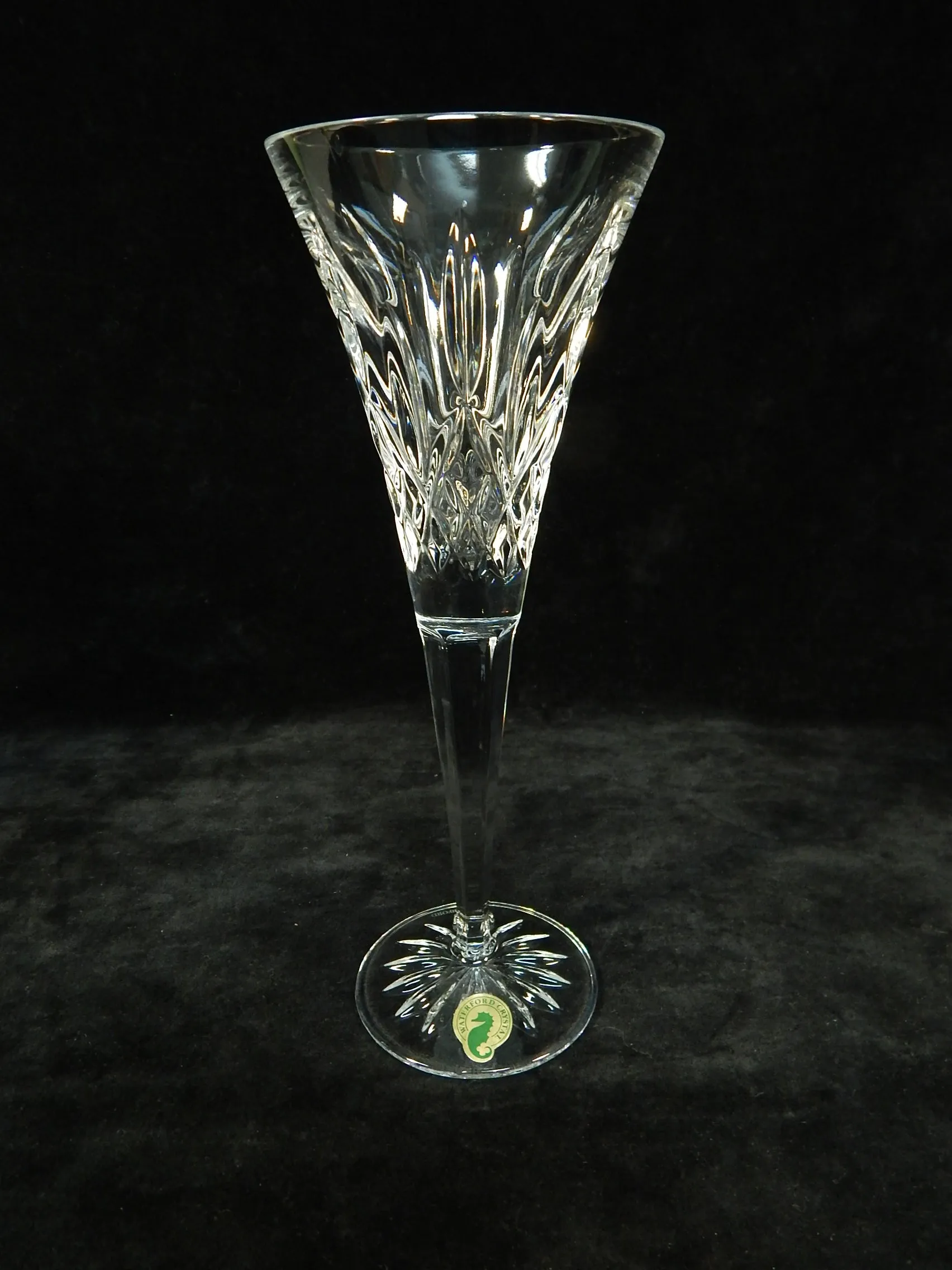 Set of Two Waterford "Lismore" Champagne Flutes