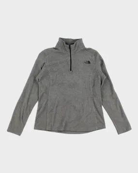 The North Face Grey Fleece Sweatshirt - S