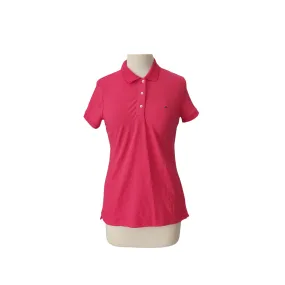 Tommy Hilfiger Hot Pink Polo Shirt | Pre loved |