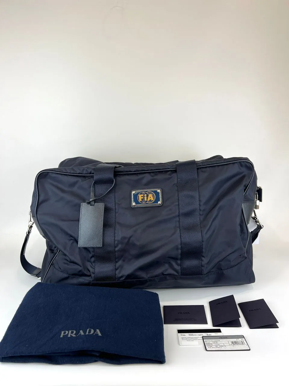 V70SL Navy Nylon Duffle Travel Bag (Limited Edition FiA)