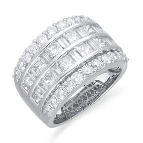 White Gold Diamond Legendary Ring