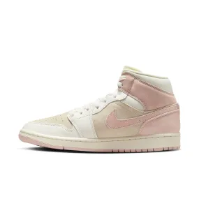 WMNS Air Jordan 1 Mid SE (Coconut Milk/Legend Pink/Sail)