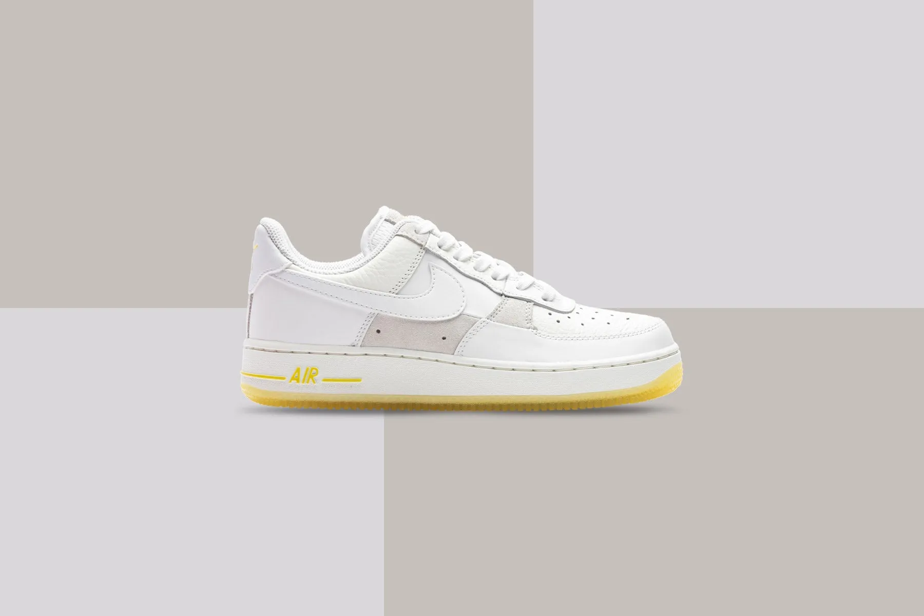 Women's Air Force 1 '07 Low - Summit White/White/Opti Yellow